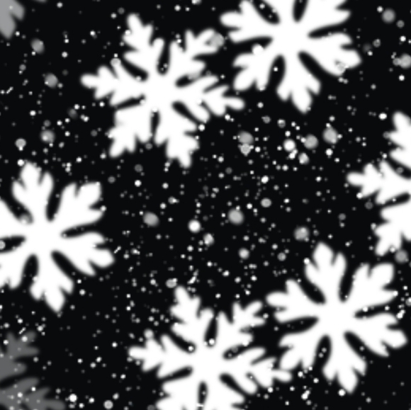 Silver Christmas Tree Topper with Rotating LED Snowflake Projector Lights - Picture 10 of 11